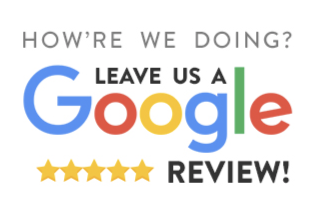 leave us a google review image